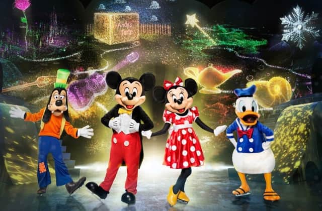 Goofy, Mickey, Minnie and Donald are back for Disney On Ice present DiscoverThe Magic.