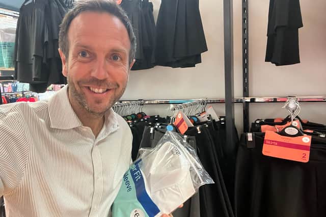 Ward councillor for Park and Arbourthorne Ben Miskell, who is also a teacher, welcomed a new cap on the number of branded school uniform items families are required to buy.