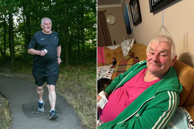 Roger, from Gleadless Valley, was an avid park runner, but struggled to maintain his hobby as his battle with cancer progressed