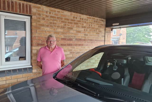 David Williamson, a blue badge holder, was fined £100 after parking in an area where restrictions were not clearly marked.