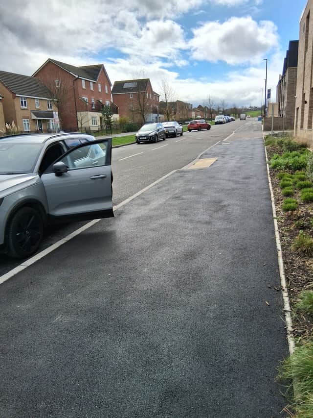 This is where David Williamson parked his car before receiving a fine