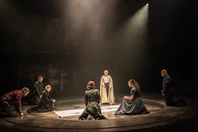 If Shakespeare’s Lear blurred the line between high tragedy and black comedy then Titas Halder's direction of this stage classic elevates it with a brooding, yet fascinating moodiness that evokes parallels with the world's current political landscape to captivating effect
