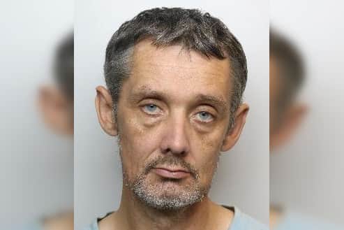 Duane Stephenson, aged 42, Springwood Avenue, Barnsley. Photo: South Yorkshire Police