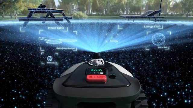 XcanSense fuses LiDAR and camera vision to map the garden on its first run