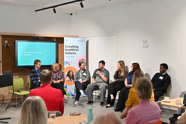 Andrew Western MP visited The Spark by Sheffield Children's Hospital in Attercliffe on September 3, 2026, to discuss the 'NHS Health and Growth Accelerator' programme aimed at helping young people with conditions back into work.