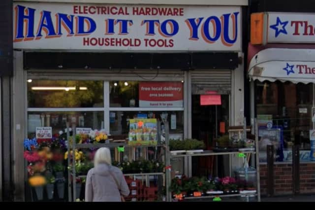 The former Hand it to You shop on Firth Park Road, pictured in 2020. Photo: Google