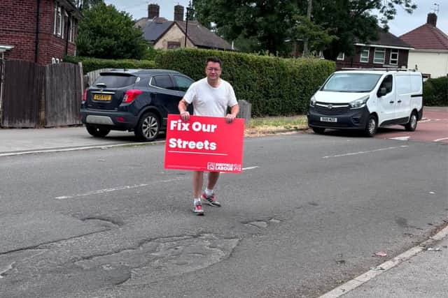 Councillor Mark Rusling has said that two-thirds of Sheffield's potholes have been filled in the past five months, but admits "we aren’t there yet"