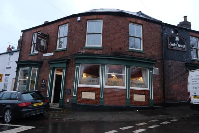 The Blake Hotel on Blake Street 
Sheffield's top rated pub on google