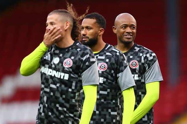 Jordan Ayew (right) was on the bench against Blackburn Rovers.