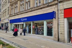TG Jones on Fargate, Sheffield, survived a round of closures.