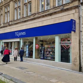 TG Jones on Fargate, Sheffield, survived a round of closures.