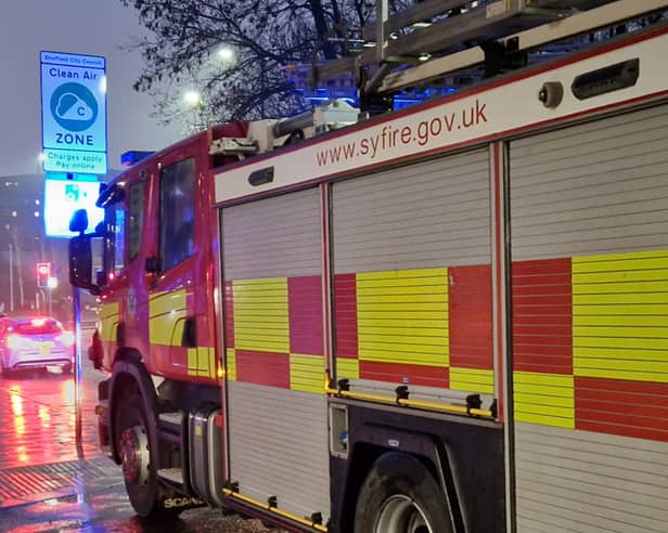 A house fire has broken out at an address on Waterside Gardens, Sheffield.