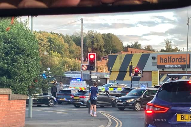 East Midlands Ambulance Service have said they are co-operating with police after one of their vehicles were involved in a fatal collision with a pedestrian in Sheffield