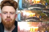 Gang member Samuel Moffett set the fire that burned a 78-year-old greatgran's home to the ground. She was present inside and had to be rescued by firefighters 