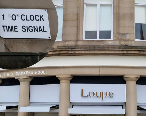 The '1 o'clock Time Signal', which has been described as a "Sheffield institution" by a local historian, has been removed