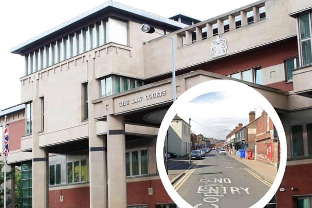 Sheffield Crown Court heard the ruckus broke out on Doncaster’s Copley Road 