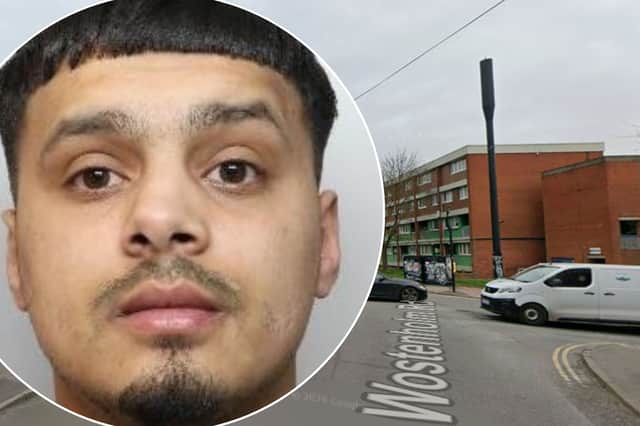 Mohammed Khan caused the serious collision, at a four-way crossroads on Wostenholm Road, Sharrow, during a May 2026 crime spree involving thousands of pounds of drugs and weapons including a machete