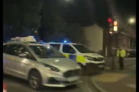 Police closed Myrtle Road, Healey, in Sheffield. Photo: Iconic Media