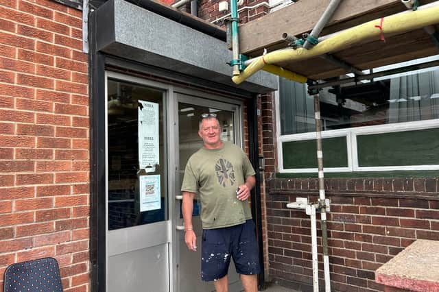 Southey Club steward  Darren (Daz) Mullen