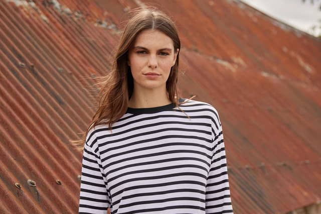TOG24’s Kitty striped long-sleeve T-shirt has been reduced to just £8 in the brand’s outlet clearance sale.