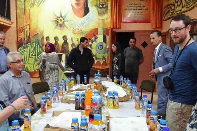 Julie Pearn went on a delegation visit to the Askar refugee camp in Nablus in 2017, including the "wonderful" girls’ school.