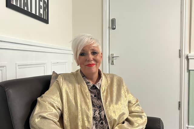 Charmian Owston now supports others through women's only meetings for recovery in Sheffield
