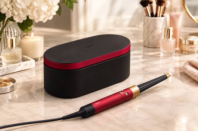 The viral Dyson Airwrap i.D. is currently £100 cheaper in Red Velvet.