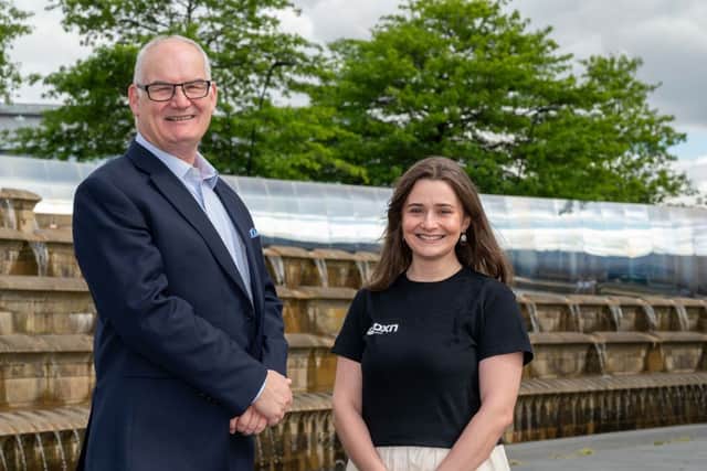 SCI Semiconductor founder Haydn Povey with Dr Elizabeth Young of PXN Ventures (image credit: PXN Ventures)