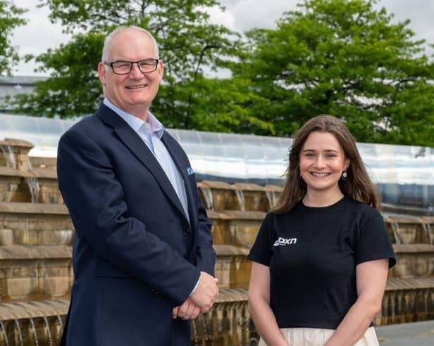 SCI Semiconductor founder Haydn Povey with Dr Elizabeth Young of PXN Ventures (image credit: PXN Ventures)