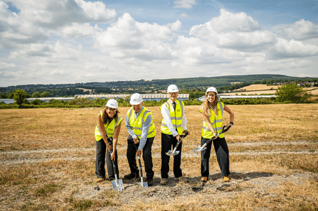 Aegis Energy bosses start building a clean energy fuelling hub in Ecclesfield, Sheffield.