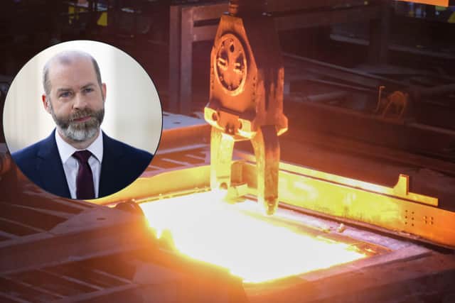 Business Secretary Jonathan Reynolds said the Government would develop a proposal for the public acquisition of Speciality Steel UK.