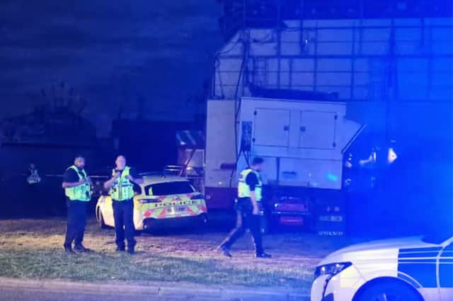 The incident occurred at Maltby Crags Fair on Blyth Road fields in Maltby, Rotherham on Friday night (September 11, 2026)