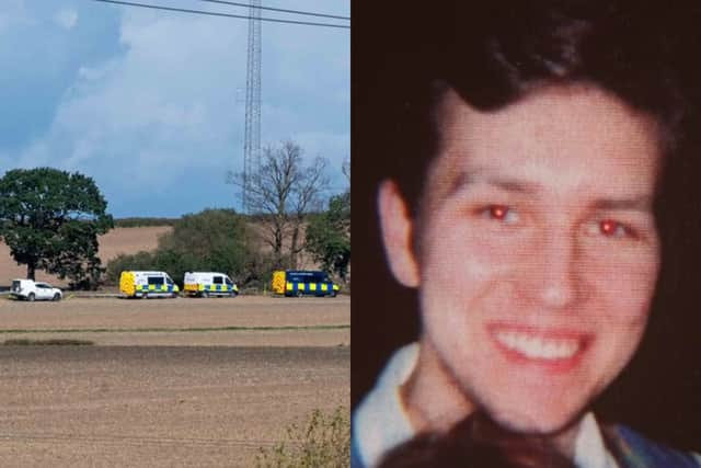 26-year-old Teresa Shephard disappeared in June 1995. 
Her ex-boyfriend Peter Turner (pictured) was convicted of her murder at Sheffield Crown Court in July 1996. Now, over 31 years later, police are searching for her remains in a site in Aston, Rotherham