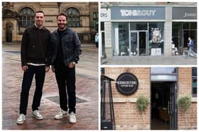 Michael and Richard Massarella announced they are opening the "fourth" of their Cornerstone Group chain with 'Cornerstone Coffee' at the former Toni & Guy hair salon on Pinstone Street in Sheffield City Centre.