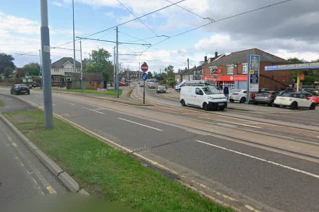 A crash was reported near the junction of Gleadless Road and White Road. Photo: Google