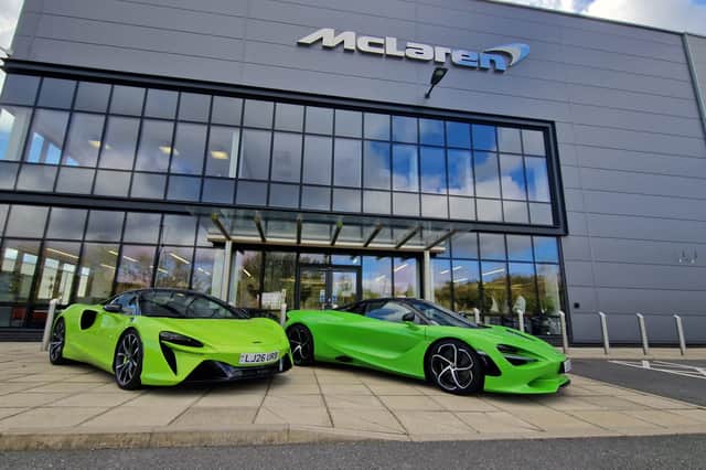 A second building is planned at the McLaren factory site on the Advanced Manufacturing Park near Sheffield.