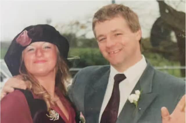Michael Baxendale with daughter Traci Baxendale-Ball   