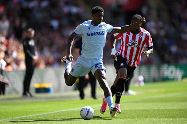 Djibril Soumaré has made an encouraging start to his Stoke City career.