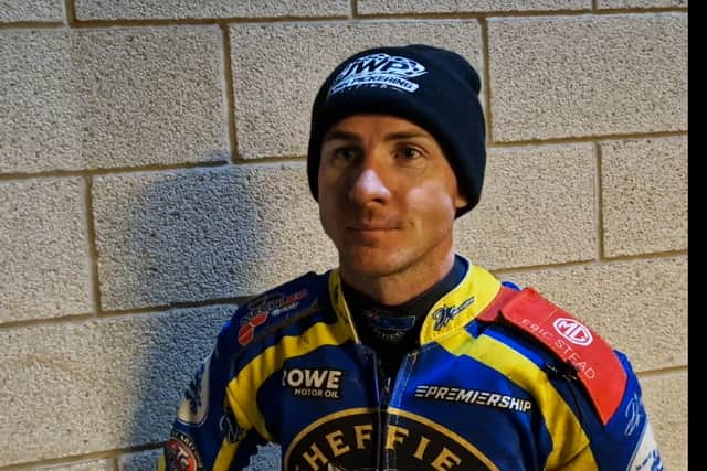 Sheffield Tigers speedway captain Josh Pickering expects a tough test against Leicester in the play off semi finals. Photo: David Kessen, Iconic Media