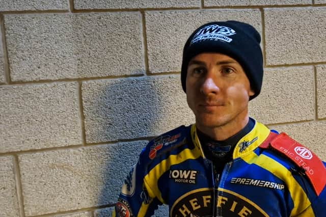 Sheffield Tigers speedway captain Josh Pickering expects a tough test against Leicester in the play off semi finals. Photo: David Kessen, Iconic Media