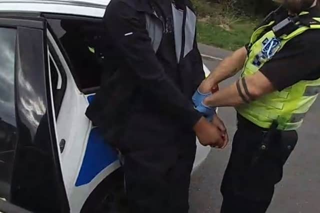 A man was arrested in Sheffield after a search. Photo: South Yorkshire Police