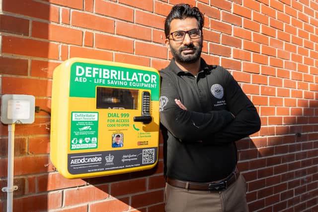 Sharrow Vale Post Office owner Abdul Basid is organising defibrillator training for shopkeepers and businesses on his street in the wake of two sudden deaths from heart problems in recent weeks.