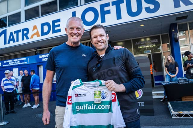 QPR legend Jamie Mackie opened the swap