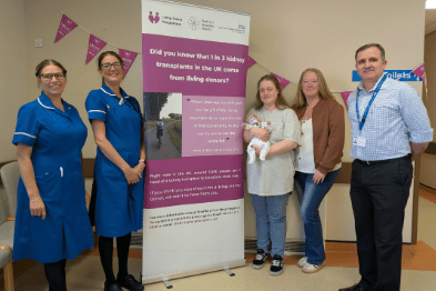 Sheffield Teaching Hospitals supported Lauren throughout her pregnancy, and want to raise awareness about the incredible impact organ donation can have on a person's life.