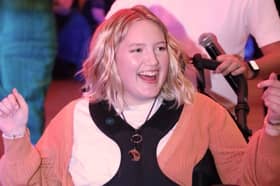 19-year-old Evie Crowston, from Sheffield, is asking for help to raise £5,000 to fit her electric wheelchair with a proper seat and equip her to lead a fuller life.