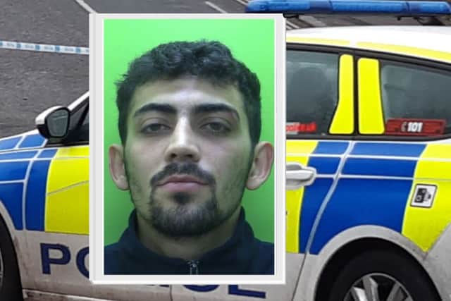 Padley Dempsey, 25, of Smithy Carr Avenue, Sheffield, has been jailed for two counts of assault occasioning actual bodily harm. Photo: Nottinghamshire Police