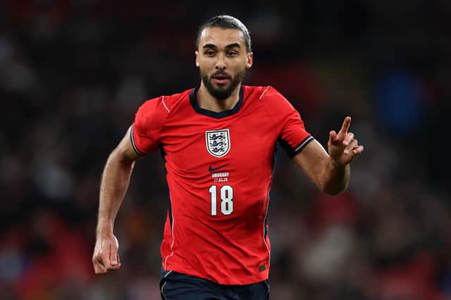 Dominic Calvert-Lewin is in the England squad for the upcoming Nations League matches. Picture: Getty Images