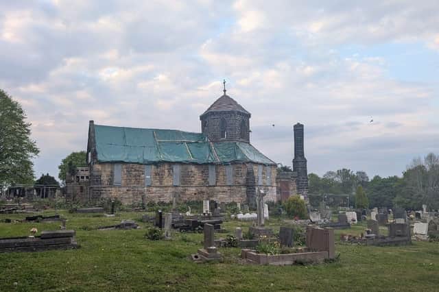 St Michael’s Roman Catholic Mortuary Chapel, City Road Cemetery, Sheffield. Picture: Sheffield
Historic Buildings Trust