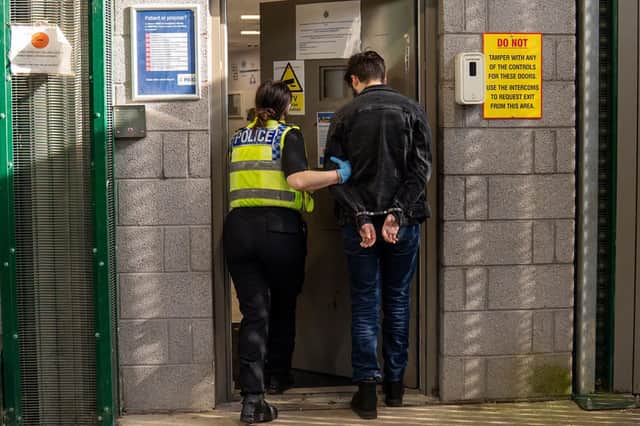 The police chase was mounted after the suspect failed to stop for police in the Shirecliffe area of the city in the early hours of Monday