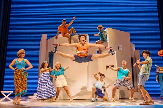Mamma Mia! is on at The Lyceum in Sheffield up to and including September 26